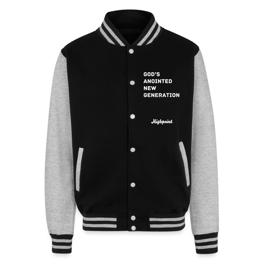 Gang JACKET - black/heather grey